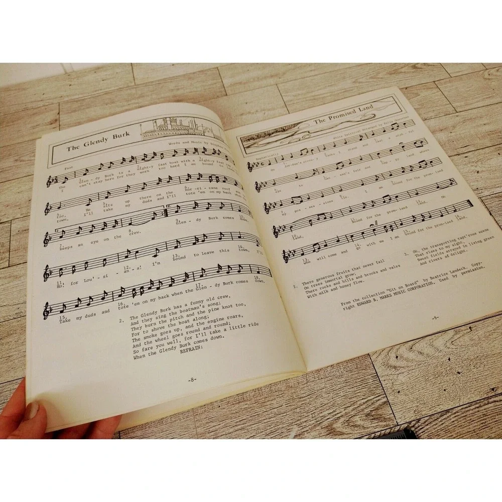 1966 Lets Sing Norman J Clayton Childrens Music Songbook Kids Grades 4-8
